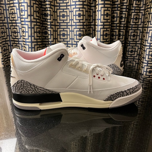 Air Jordan III 3 Retro White Cement Reimagined Men's Size 17 DN3707-100 NWOB - Picture 10 of 10